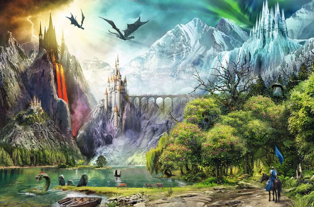 Ravensburger Jigsaw Puzzle : Reign of Dragons 3000pc